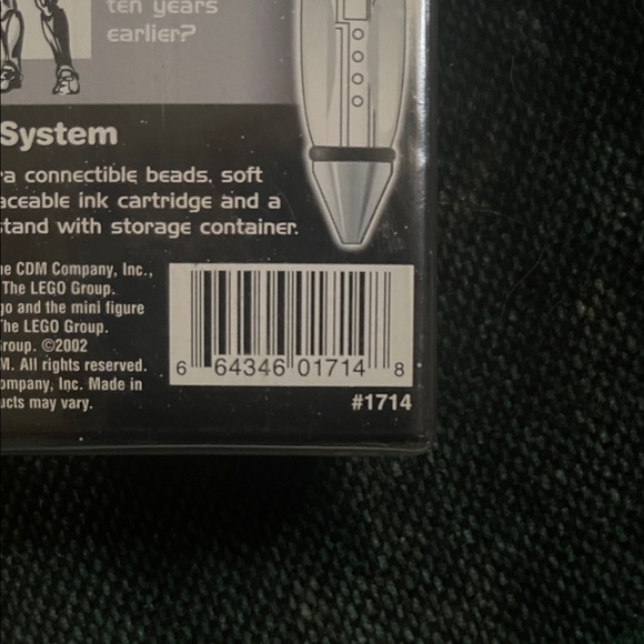 Lego Star Wars Clone Trooper Pen - Black and Gray - Picture 3 of 3